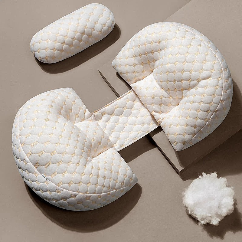 U-Shaped Baby Pillow with Silkworm Support – Soft, Safe & Supportive