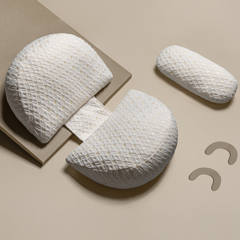 U-Shaped Baby Pillow with Silkworm Support – Soft, Safe & Supportive