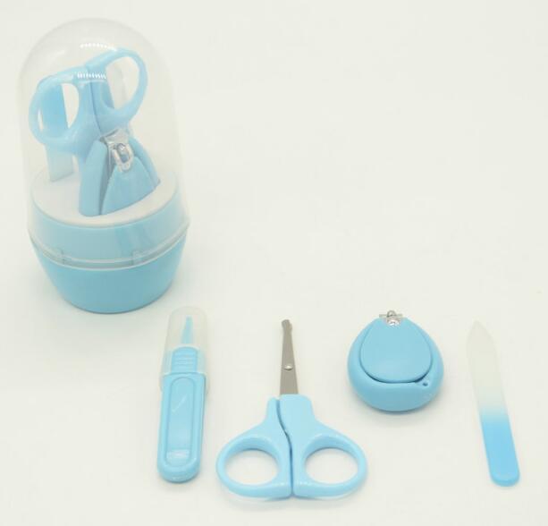 4-Piece Baby Grooming Kit – Safe & Ergonomic Nail Care for Infants and Toddlers