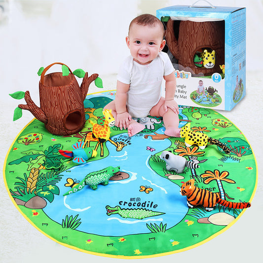 Crawling Game Blanket Toy Set – Enhance Development & Sensory Play