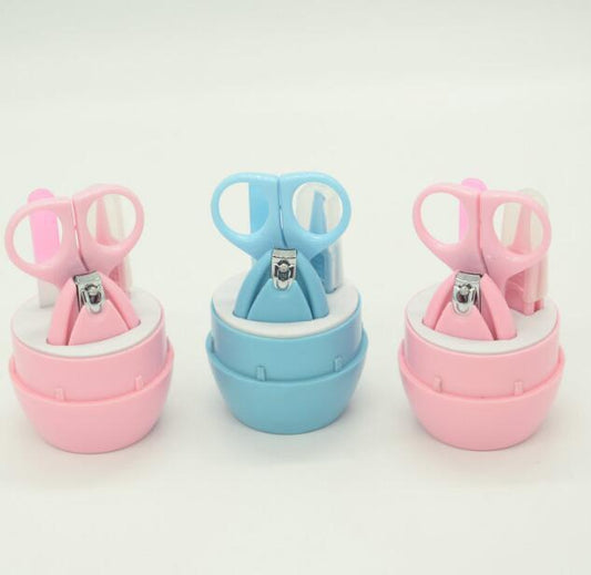 4-Piece Baby Grooming Kit – Safe & Ergonomic Nail Care for Infants and Toddlers