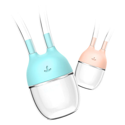 Soft Silicone Nasal Aspirator – Gentle & Safe Baby Nose Cleaner for Newborns