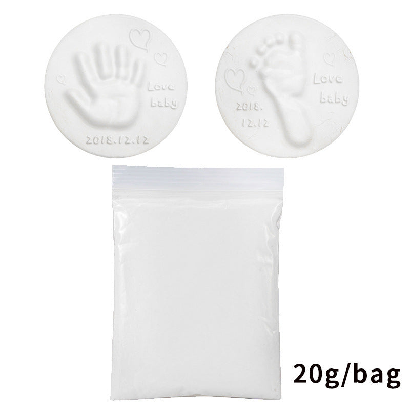 Baby Handprint & Footprint Clay – Non-Toxic Keepsake Kit for 0-6 Months