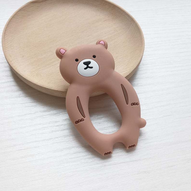 Baby Silicone Teether – Gentle Relief & Sensory Development