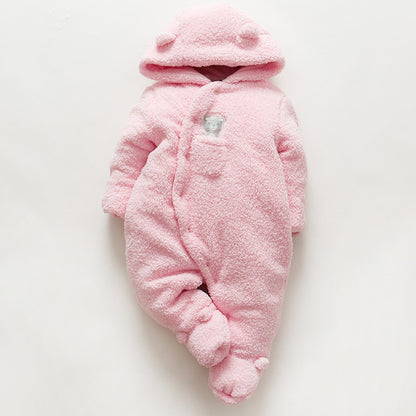 Soft Cotton Baby Jumpsuit – Long Sleeve, Footed & Non-Footed Options