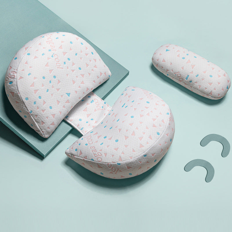 U-Shaped Baby Pillow with Silkworm Support – Soft, Safe & Supportive