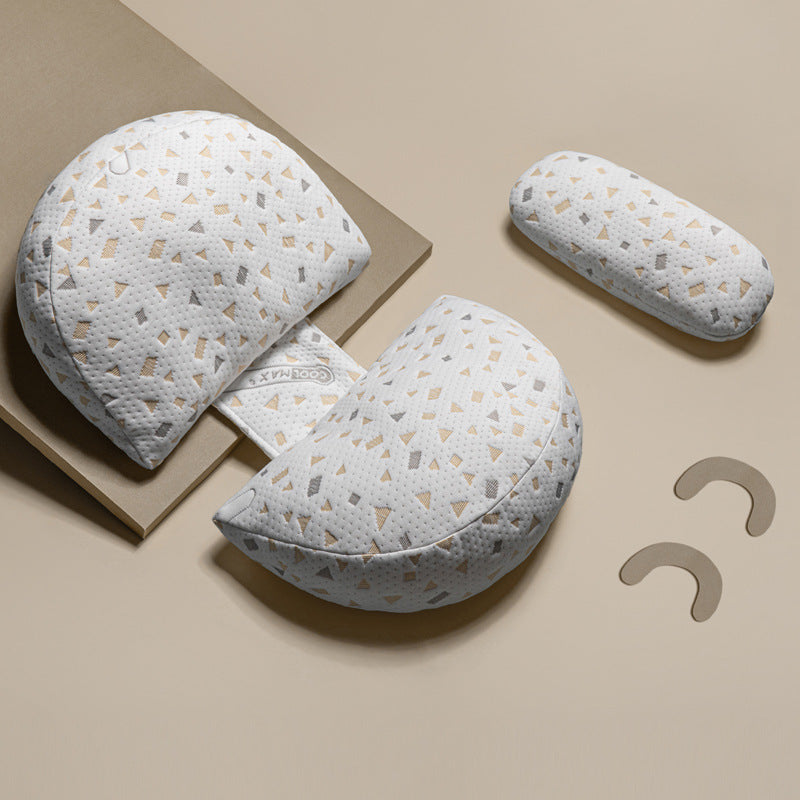 U-Shaped Baby Pillow with Silkworm Support – Soft, Safe & Supportive