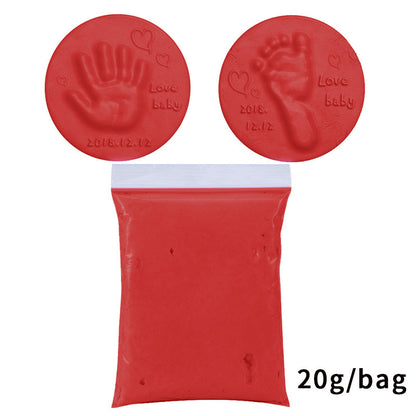 Baby Handprint & Footprint Clay – Non-Toxic Keepsake Kit for 0-6 Months