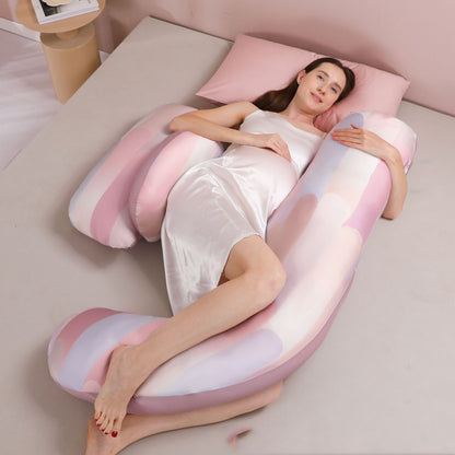 Summer Tencel Maternity Pillow – Side Sleeping & Abdominal Support