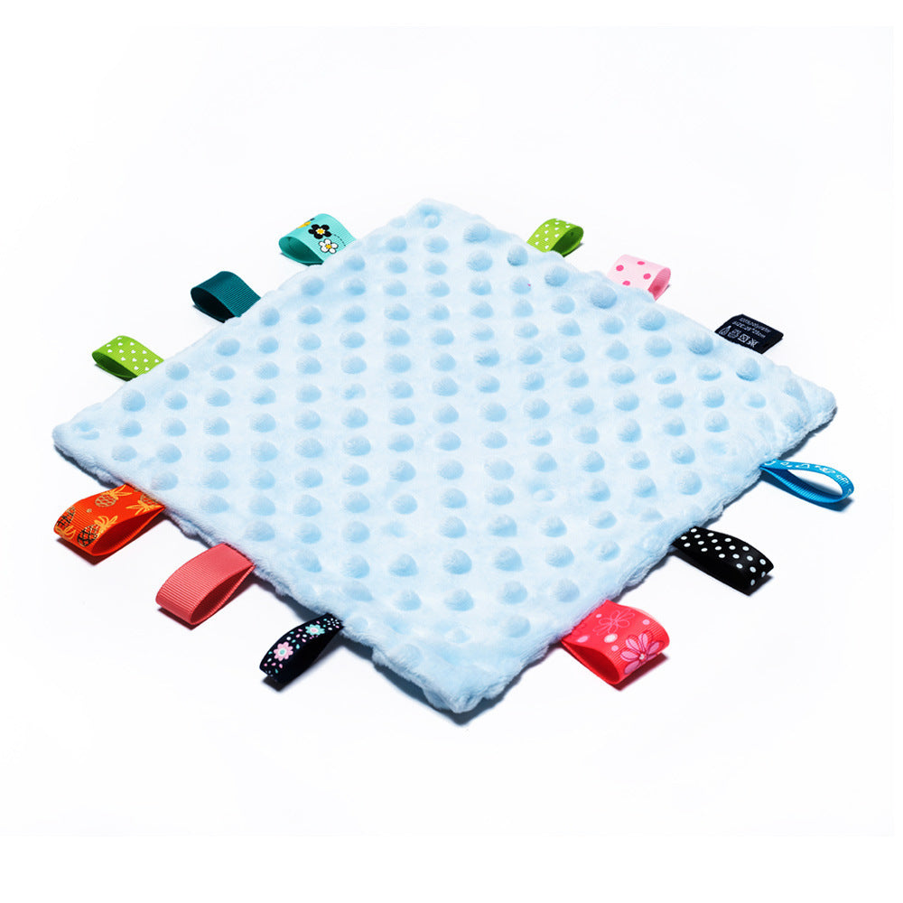 Pure Cotton Newborn Soothing Handkerchief & Beanie – Soft Baby Comfort Accessory