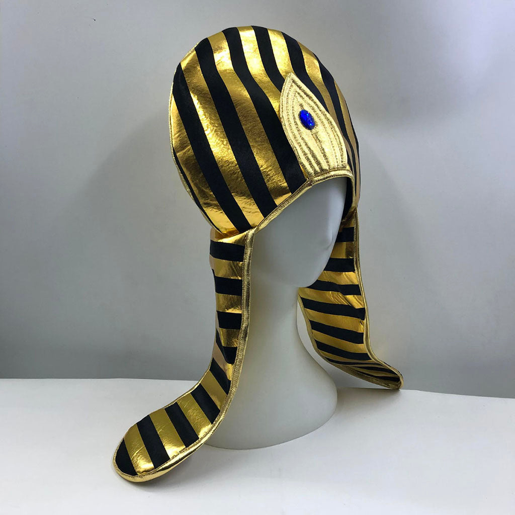 Halloween Party Gold Velvet Hats – Elegant Holiday Style