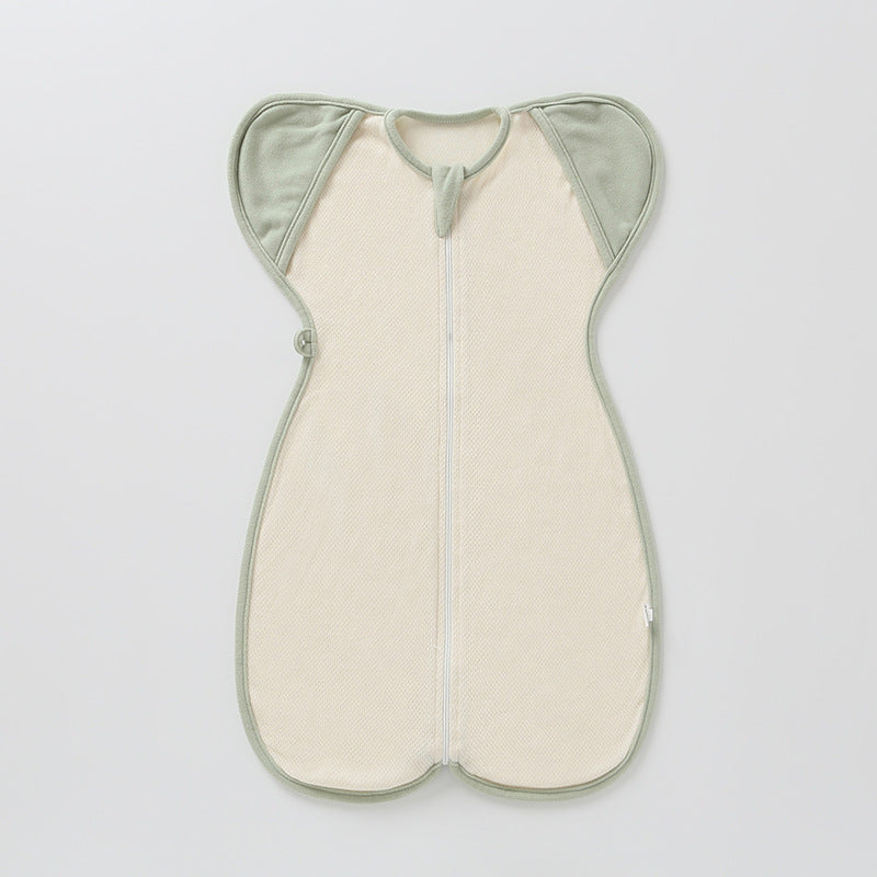 Organic Cotton Baby Sleeping Bag – Breathable All-Season Sleep Sack for Infants