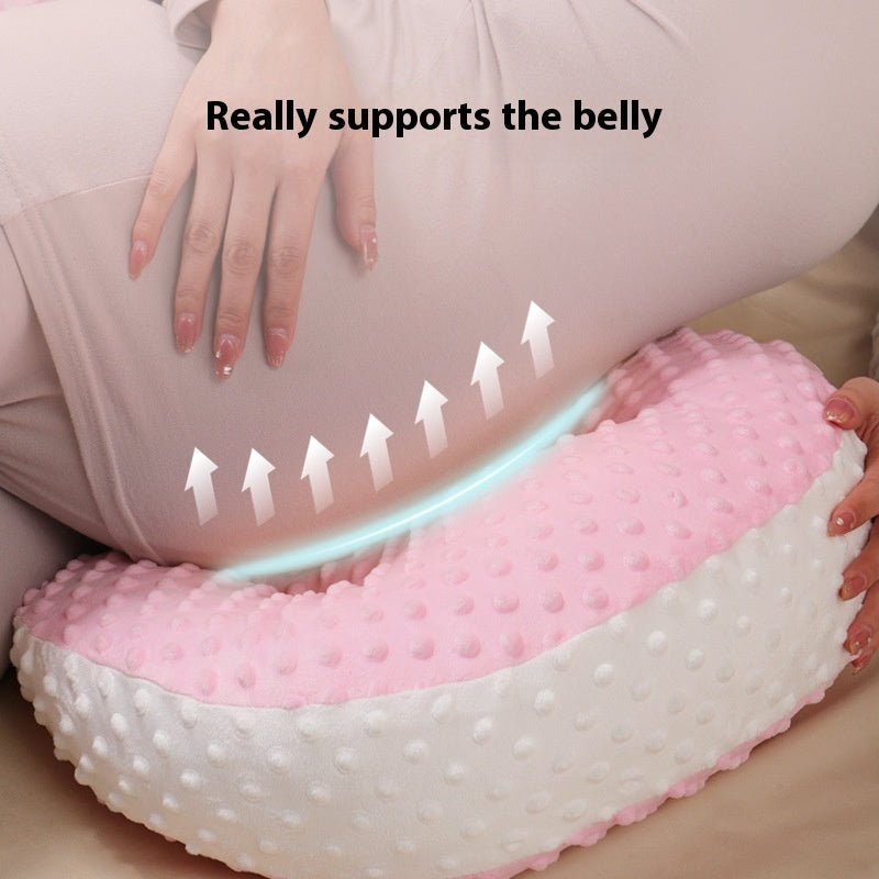 Multifunctional U-Shaped Maternity Pillow – Waist & Side Support for Pregnancy