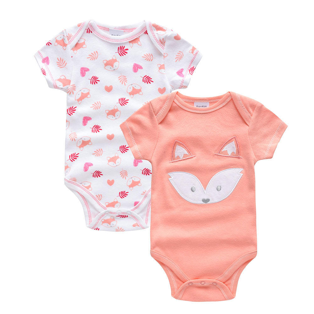 Soft Cotton Triangle Baby Climbing Romper – Seamless Comfort for Newborns