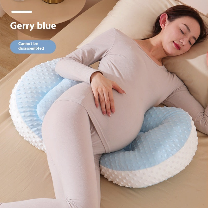 Multifunctional U-Shaped Maternity Pillow – Waist & Side Support for Pregnancy