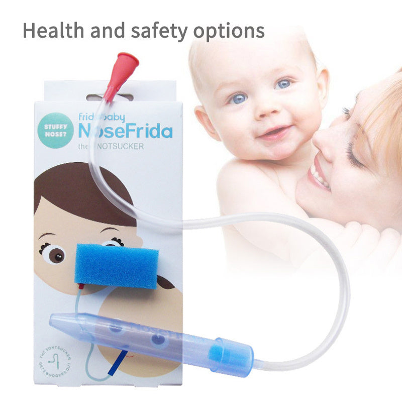 Swedish Silicone Baby Nasal Aspirator – Gentle, Safe & BPA-Free