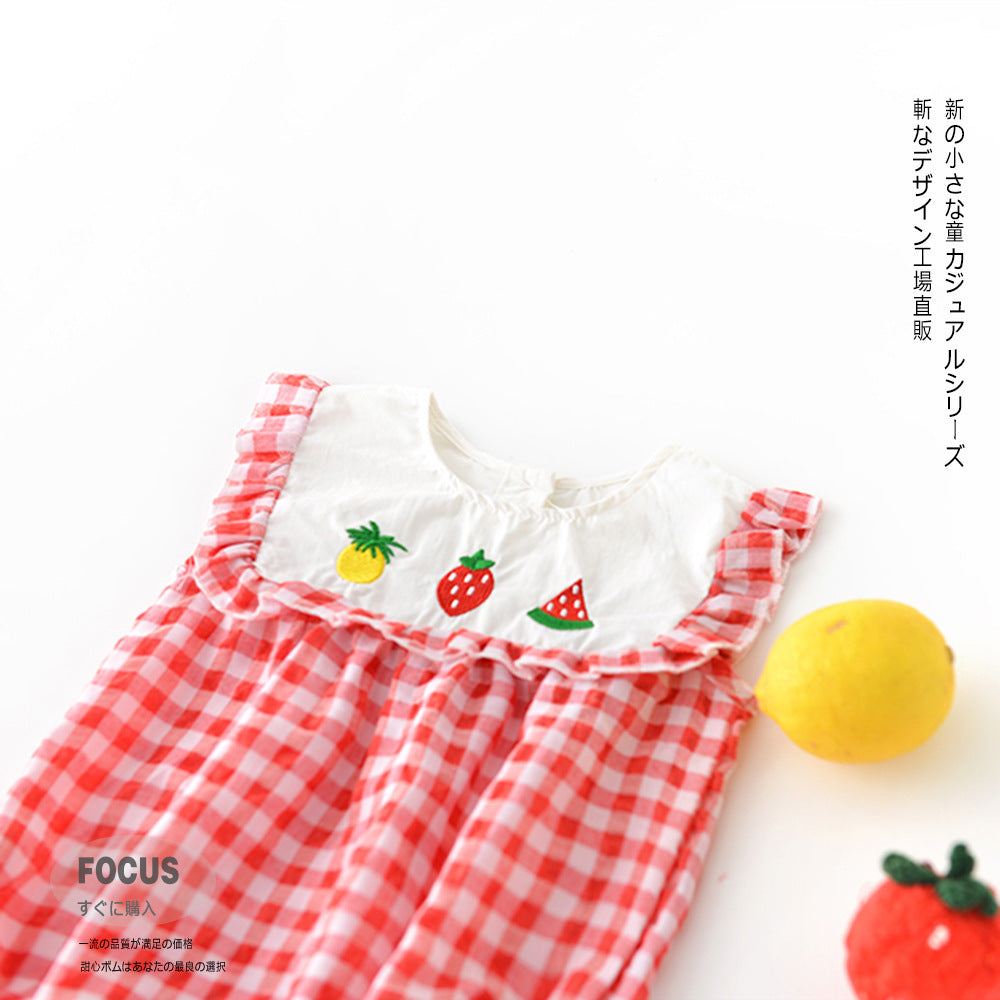 Summer Sleeveless Baby Dress for Girls – Lightweight & Breathable