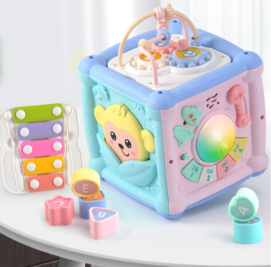 Musical Building Blocks Cube – Stack, Learn & Listen!