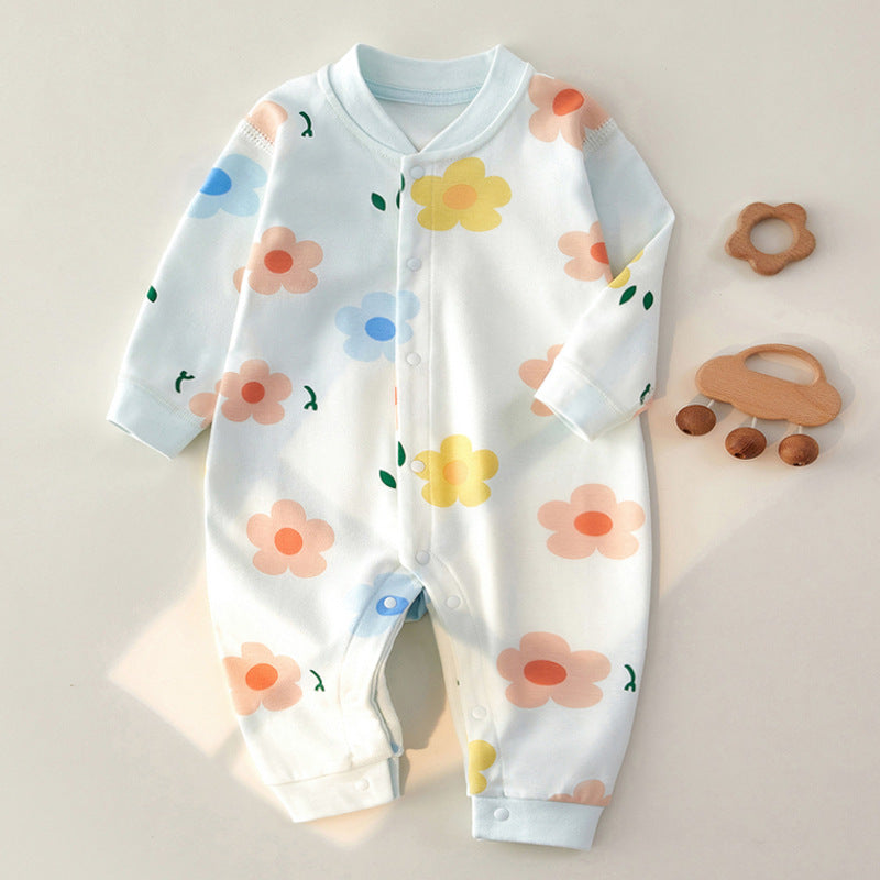 Stylish Cotton Jumpsuit for Babies – Multiple Color & Pattern Options