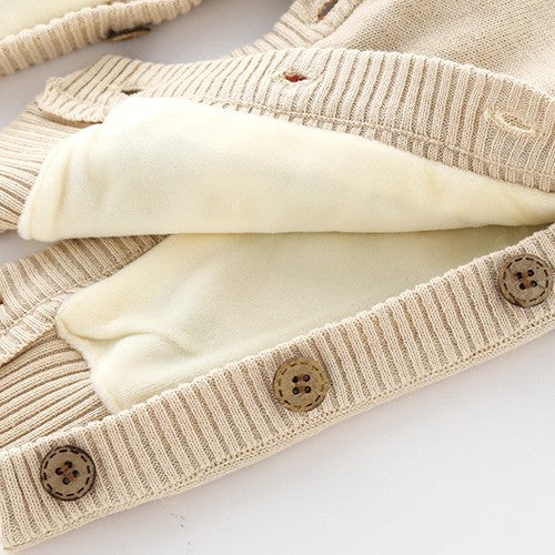 Christmas-Themed Cotton Baby Onesie – Adorable Korean Style for Holiday Cheer