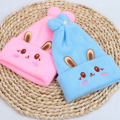 Autumn & Winter Newborn Baby Woolen Hats – Soft & Adorable