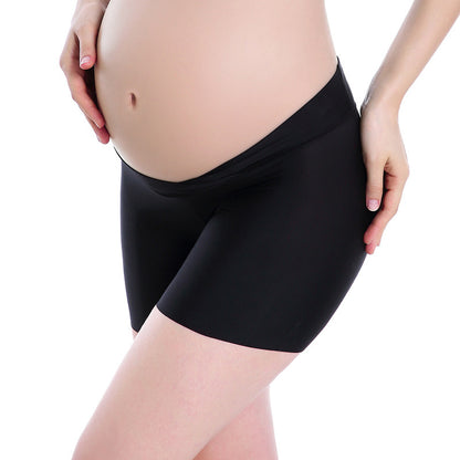 Antibacterial V-Type Ice Silk Maternity Panties – Seamless Comfort with Breathable Support