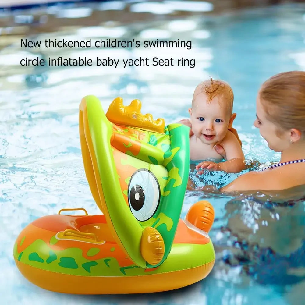 PVC Floating Inflatable Swimming Rings Seat for Baby Kids