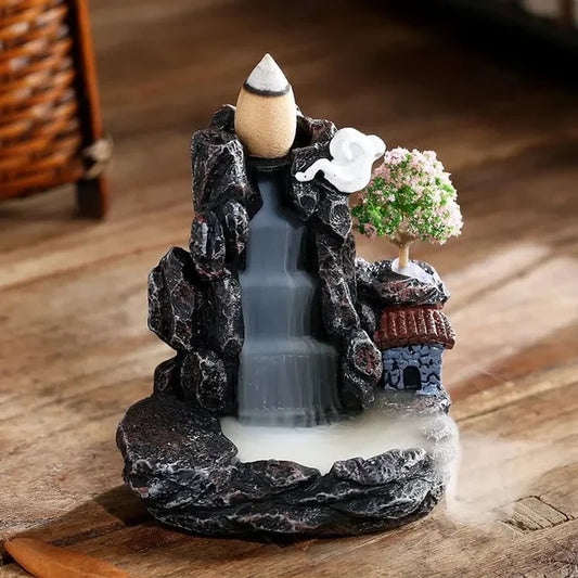 Backflow Waterfall Aromatherapy Ornament Incense Holder