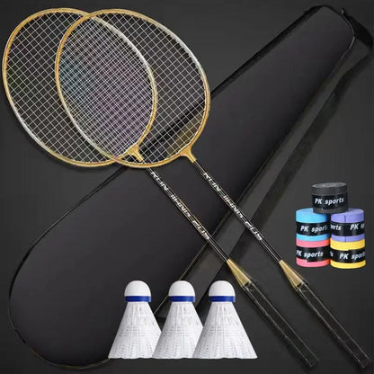 Professional Lightweight Badminton Racket Set For Adults