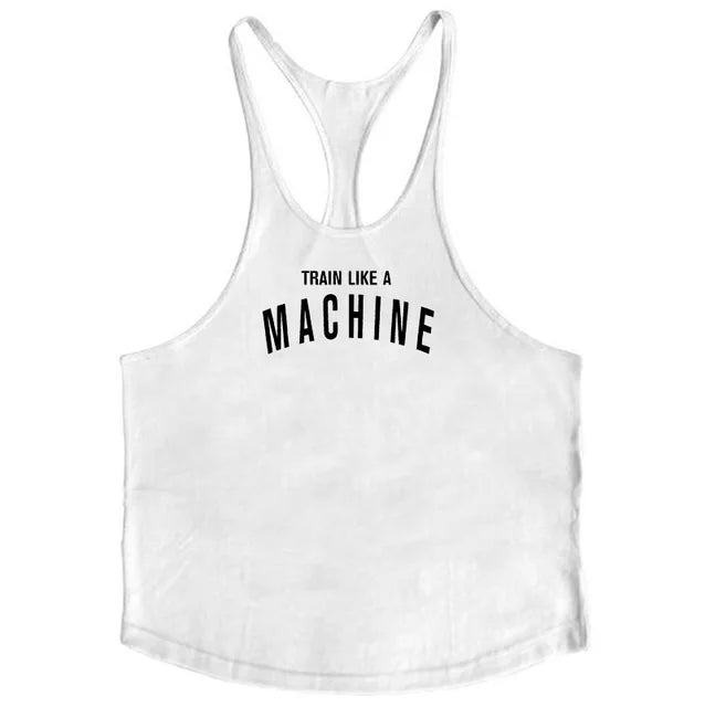 Gym Men's Tank Top – Muscle Fashion Vest, Stringer Bodybuilding Singlet, Fitness Sleeveless Workout Sports Shirt, 2025