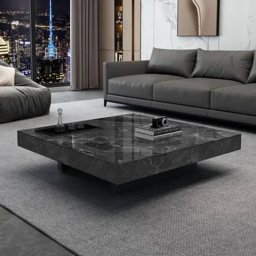 Luxe Marble Elegance Coffee Table