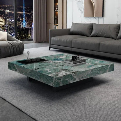 Luxe Marble Elegance Coffee Table