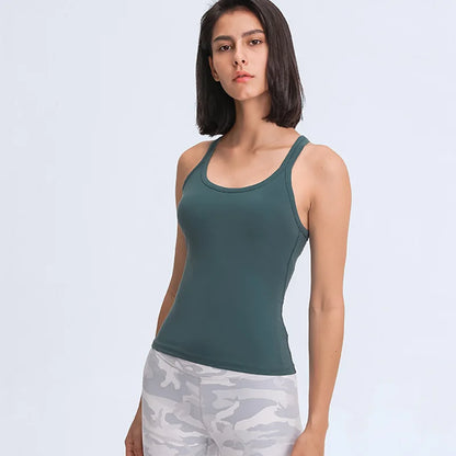 New Fitness Workout Sporty Tank Tops