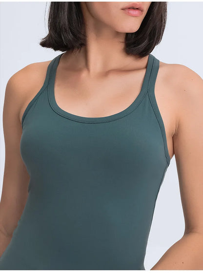 New Fitness Workout Sporty Tank Tops