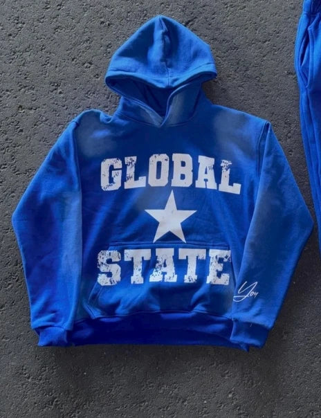 Global State Cool Graphic Casual Hoodies