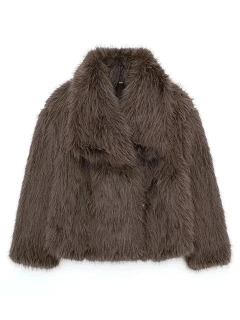 Soft Furry Loose Jackets