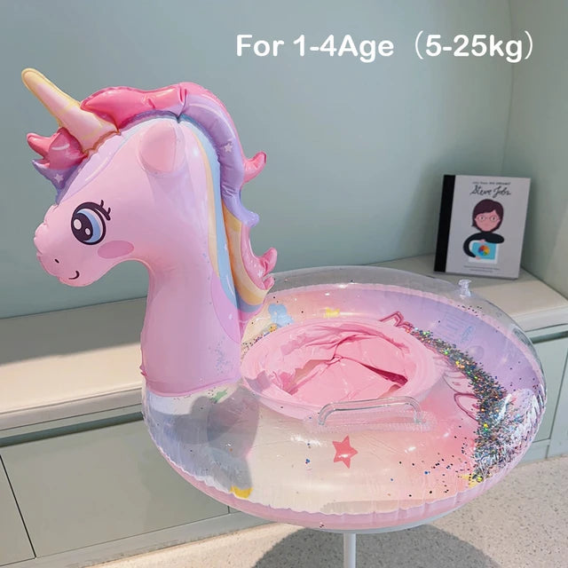 Unicorn Inflatable Swimming Seat For Adult Children