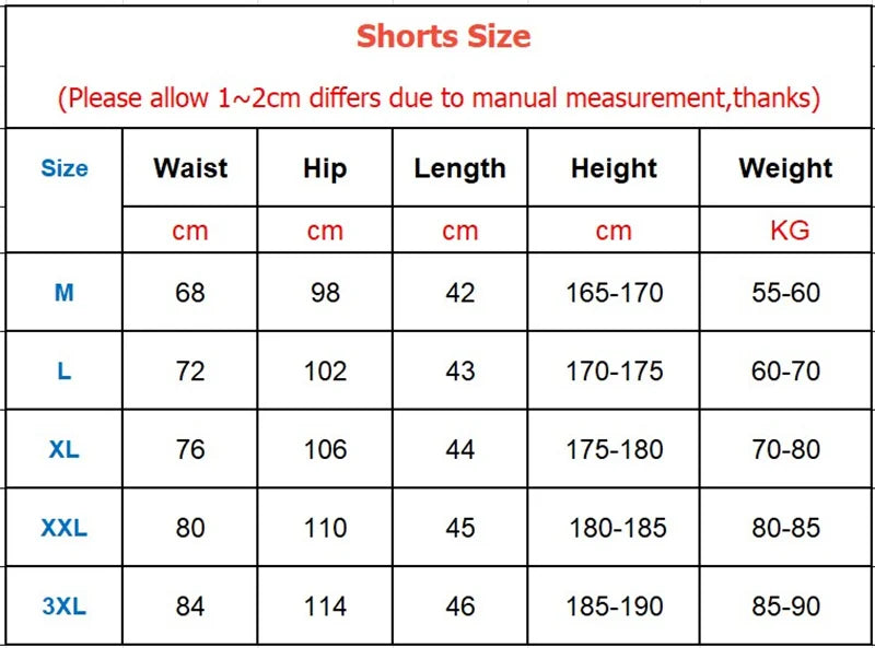 HIT HARD Printed Breathable Men Fitness Exercise Shorts