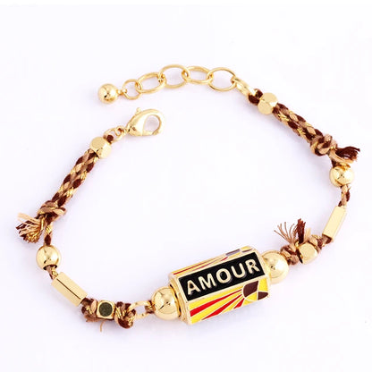 Amour Evil Eye Charm Bracelet