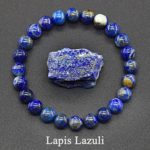 Natural Stone Apatite Beads Bracelets