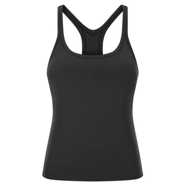 Yoga Vest for Women – Gym Sleeveless Sport Shirt, Fitness Training Sportswear, Outdoor Running Sport Tank Top, 2025