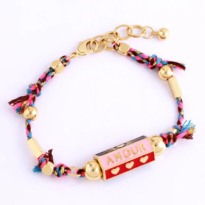 Amour Evil Eye Charm Bracelet