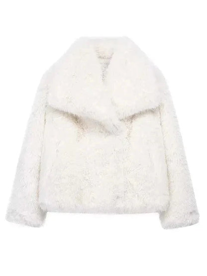 Soft Furry Loose Jackets