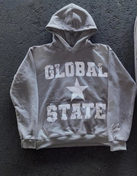 Global State Cool Graphic Casual Hoodies