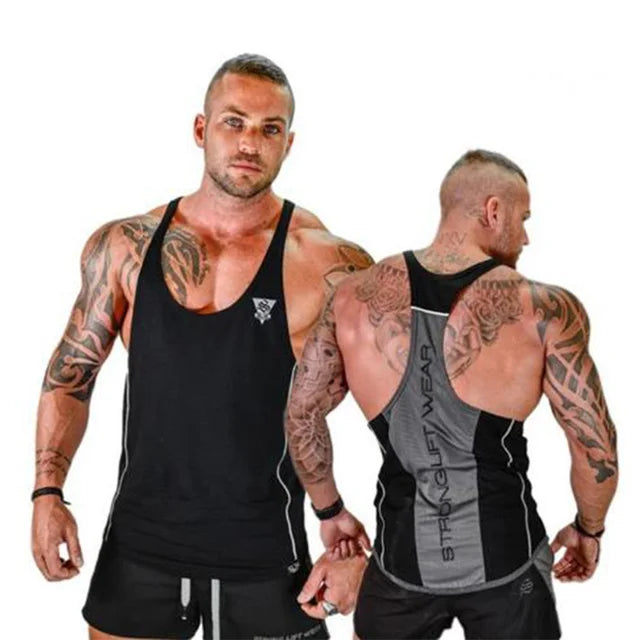 2025 New Men’s Tank Top – Gym Workout Fitness Bodybuilding Sleeveless Shirt, Male Cotton Casual Singlet Vest, Undershirt