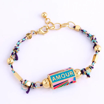 Amour Evil Eye Charm Bracelet