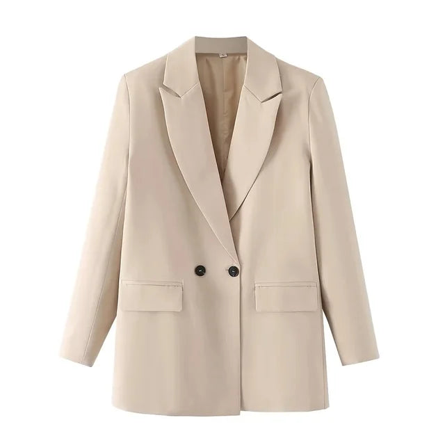 Office Fashion Khaki Blazer jackets