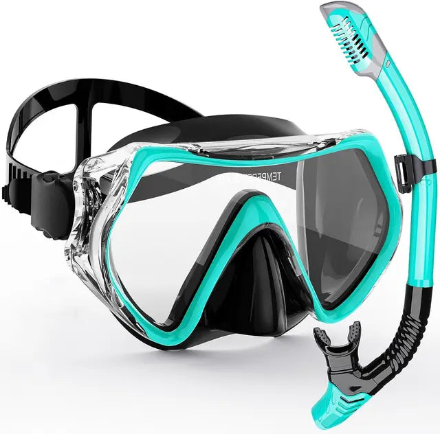 Professional Scuba Diving Anti-Fog Silicone Goggles