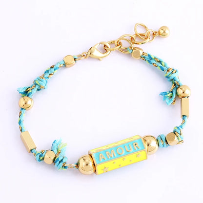 Amour Evil Eye Charm Bracelet