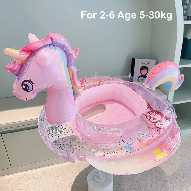 Unicorn Inflatable Swimming Seat For Adult Children
